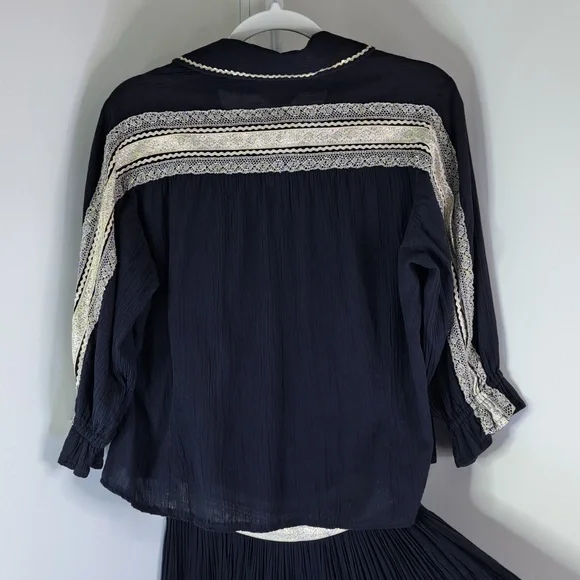 60's Fiesta Dress  By Desert Flower Orginals Waist 32 Size M-L - Picture 6 of 15